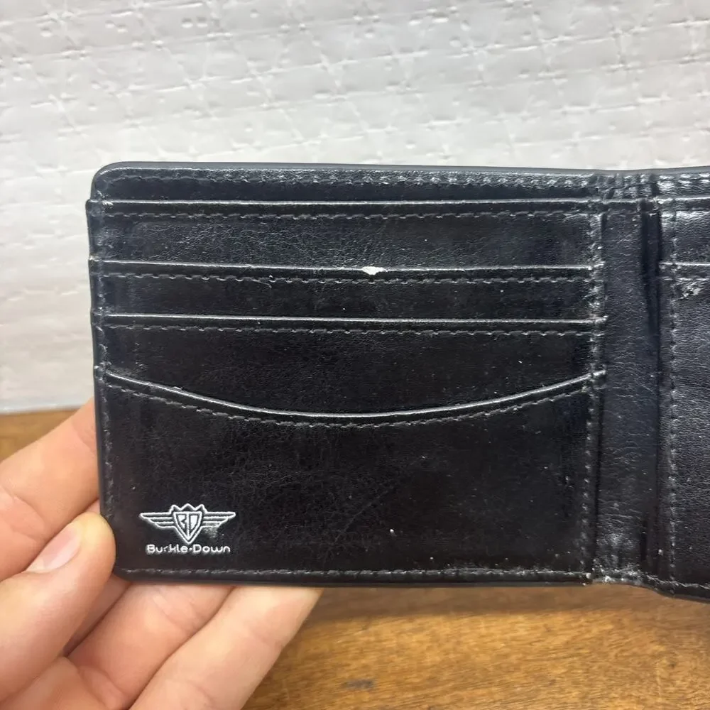 Disney Buckle Down Mickey Mouse Gloves/Hands Bi-Fold Wallet